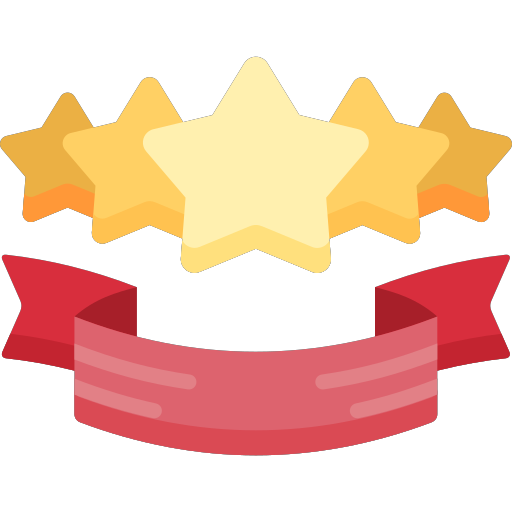 5 stars badge-512